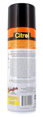 Schaeffer's Citrol Degreaser, Cuts Through Heavy Greases, Tire Marks, Adhesives, Soot and More, 16oz., Each. - SHA266