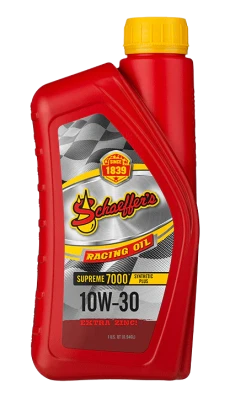 Schaeffer's SAE 10W30 Supreme 7000 Synthetic Plus Racing Oil, 1qt., Each. - SHA709-1030