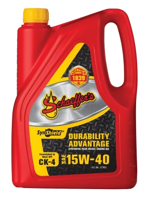 Schaeffer's SAE 15W40 Synshield 700 Diesel Oil, Semi-Synthetic, 1gal., Each. - SHA700-1540