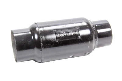 Muffler, 3 in Inlet, 3-1/2 in Outlet, 4 in Dia Body, Anti Reversion, 11 in Long, Steel, Black Paint, Each - SCH112530AR