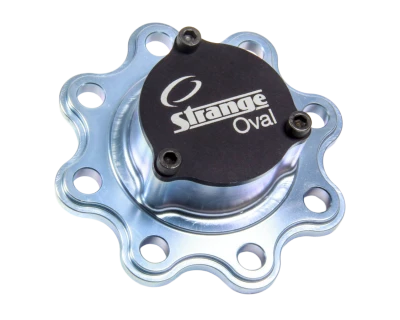 Drive Flange, 8-Bolt, Wide 5 Bolt Pattern, 24 Spline, Steel, Polished, Camber Rearends, Each - STRADW820