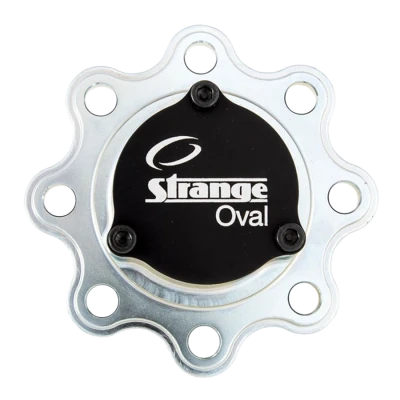 Drive Flange, 8-Bolt, Wide 5 Bolt Pattern, 24 Spline, Steel, Polished, Camber Rearends, Each - STRADW820