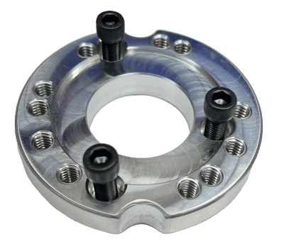 Fuel Pump Adapter, Sweet Hex Drive Power Steering Pump to Fuel Pump, Aluminum, Natural, Each - SWE325-30042