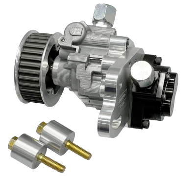 Power Steering Pump Tandem Assembly, Bellhousing Mount, SWE305-85840 pump, Waterman Style, Kit - SWE305-85841
