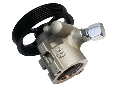 Power Steering Pump, 3 gpm, 1300 psi, 6 groove Serpentine Pulley, Aluminum, Natural, Each - SWE305-60335