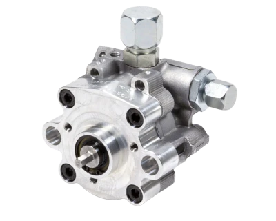 Power Steering Pump, 3 gpm, 1700 psi, 3/8 in Hex Drive, 1/4 in Fuel Drive, Aluminum, Natural, Each - SWE305-85835