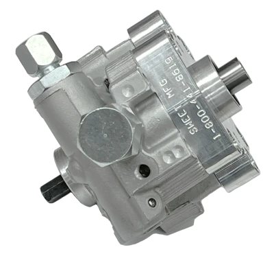 Power Steering Pump, 3 gpm, 1700 psi, 3/8 in Hex Drive, 3/8 in Fuel Drive, Aluminum, Natural, Each - SWE305-85834
