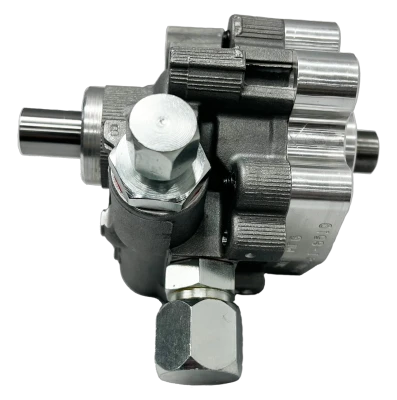 Power Steering Pump, 3 gpm, 1700 psi, 33t HTD Pulley, 1/4 in Fuel Drive, Aluminum, Natural, Each - SWE305-85840