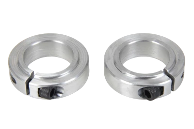 Shaft Collar, 1-1/8 in ID, Clamp-On, Aluminum, Natural, Each - SWE405-10373