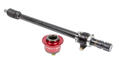 Steering Column, Adjustable, 32-42 in Length, 3/4-20 in Spline, Aluminum, Natural, Longhorn / Capital Chassis, Monoball, Each - SWE405-10326