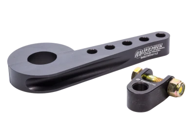 Steering Column Bracket, 1-1/2 in Diameter Tube, Clamp / Bolt-On, 6-3/4 in Length, Aluminum, Black Anodized, Each - WM23634112C750