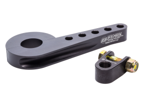 Steering Column Bracket, 1-1/2 in Diameter Tube, Clamp / Bolt-On, 6-3/4 in Length, Aluminum, Black Anodized, Each