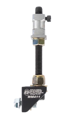 T-Bar Adjuster, Bolt-On / Weld-On, 0.75 in Square Bar Mount, 16 Gauge, Aluminum / Chromoly, Black Anodized / Black, Kit - WM411