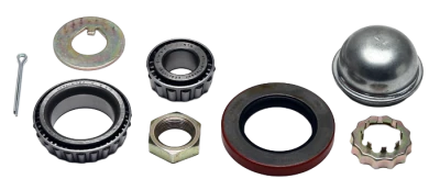 Bearing / Seal Kit, Inner and Outer Bearings, Seal, Locknut, GM Metric Rotor, Kit. - WIL370-9537