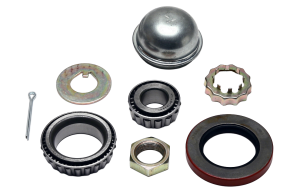 Bearing / Seal Kit, Inner and Outer Bearings, Seal, Locknut, Pinto Hybrid Style Spindle, Kit.
