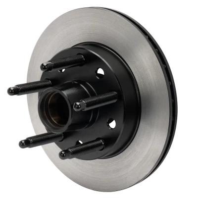 Brake Rotor, Modified Hub and Rotor, 10.150 in OD, 0.813 in Thick, 5 x 5.00 in Bolt Pattern, Iron, Ford Mustang II / Pinto 1974-80, Front, Each - WIL160-9240LS