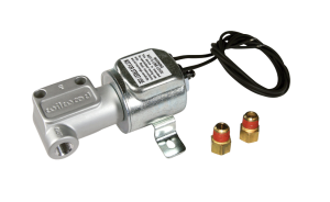 Brake Shutoff Valve, 12V Remote Control, Solenoid Activated, 1/8in. NPT Female Ports, Kit.