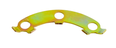 8in. Ring Gear Locking Tab, 3 Hole, Use with WIN12043, Steel, Gold, Each. - QCW12042
