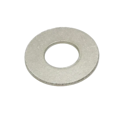Flat Washer, 0.5in. ID, Steel, Zinc Oxide, SAE, Each. - QCW7167