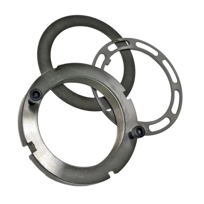 Grand National Rear Axle Nut, Right Hand Thread, Steel, Natural, 2-1/2in. GN Axle Tube, Each. - WIN12236