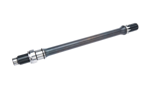 Lower Shaft, 10/10 Spline, 19.69in. Long, Heat Treated, Open Drive, Steel, Winters 10in. Quick Change, Each.