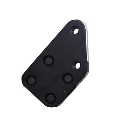 Pump Adapter Block, Winters Bellhousing, Aluminum, Black, Each - WIN62681