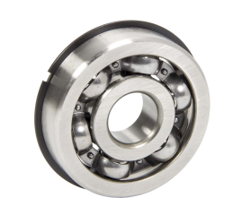Quick Change Gear Cover Bearing with Snap Ring, Steel,  Each. (Fits WIN3736, WIN12175, and WIN12070.)