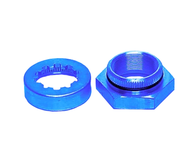 Quick Change Posi Lock Nut Assembly,  Right Hand Thread, 4.86 Gear Ratio, 8in. Ring Gear, Aluminum, Blue, Each. - WIN1493