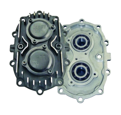 Quick Change Rear End Gear Cover, Heavy Duty, 10 Bolt, Includes Bearings, Aluminum, Natural, Winters Quick Change, Black, Each. - QCW6630