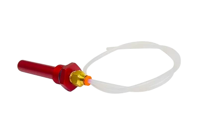 Rear End Breather Assembly, Includes Adapter, Fitting, O-Ring, and Tubing, Winters Quick Change, Black Anodize, Kit. - WIN2966-02