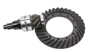 Ring and Pinion, 4.11 Ratio, 10 Spline, Includes Bearings, Aluminum Posi Lock Nut, and Pinion Pilot Bearing, 8620 Mild Steel, Quick Change, Kit.