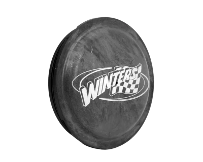 Wide 5 Drive Flange Dust Cap, Snap On, Aluminum, Black Anodized, Each. - WIN1614BK