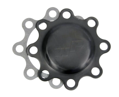 Wide 5 Drive Flange Dust Cover, 8 Bolt, Aluminum, Black Anodized, Each. - WIN5094-8