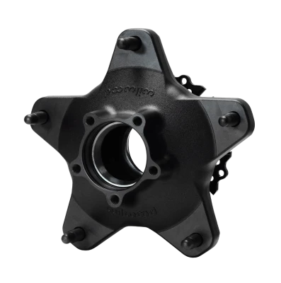 Wheel Hub, Starlite 55XD, Rear, Wide 5, Dynamic Adapter Mount, 1-Ton Races, Aluminum, Black Paint, Each - WIL270-18422C