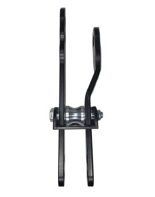 Shifter, Transmission, 2 Lever, Black, Aluminum, Shifter Only. - PPM1000-1