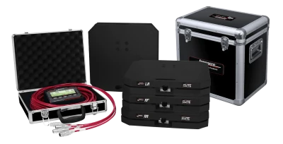 Vehicle Scale, Elite Wired, Electric, 15 in Square, 1500 lb Capacity Pad, Case / Controller / Pads / Wiring, Aluminum, Natural, Kit - LON52-82593