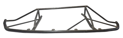 Rocket Blue/ Gray Front Bumper, 34-1/2in. Center to Center, Steel, Each. - PPMRBumperF
