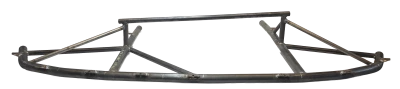 Mastersbilt Front Bumper, 33-1/2in. Center to Center, Fits MD3 Evo 2 Nose, Steel, Each. (Fits Smackdown and Gen-X) - PPMMBumperF