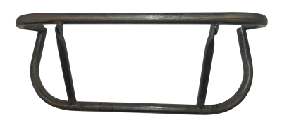 Rocket Blue/ Gray Rear Bumper, 34in. Center to Center, Steel, Each. - PPMRBumperR-34