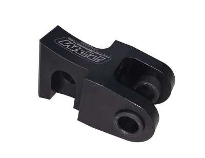 Shock Mount, Drop Mount, Bolt-On, 2 in Drop, Aluminum, Black Anodized, Bushing, Each - PPM2050