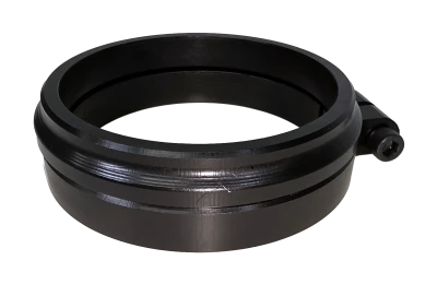 Ring, Retaining, 2600 Series, 3 in ID, 2 piece, Aluminum, Black Anodized, Each - PPM2671