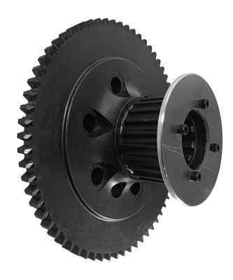 Flywheel, 65 Tooth, 4.5 lb, HTD Pulley, Steel, Brinn Transmission, 1-Piece Seal, Chevy V8, Each. - BRI79130