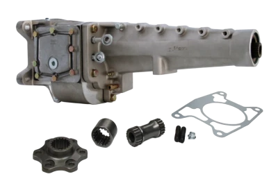 Falcon Late Model Transmission, Manual, 2-Forward Speeds, Reverse, Internal Hydraulic Clutch, 18 Spline Input Shaft, Aluminum Case, Kit. - WIN60100