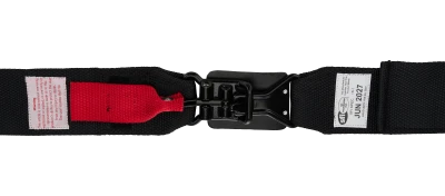 Harness, 3" Belts, 5 Point, Latch and Link, SFI 16.1, Pull Down / Left Side Ratchet Adjust, Bolt In, Individual Harness, HANS Ready, Black, Kit - ALL951181