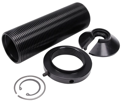 Coil-Over Kit, 2.500 in ID Spring, 2.000 in Smooth Body Shock, 7 in Sleeve, Aluminum, Black Anodized, JRI Shocks, Kit - PPMS-CK64136