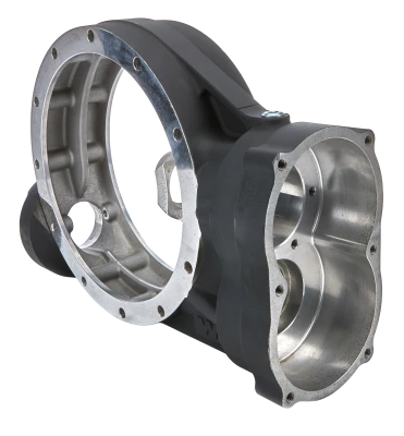 Center Section, Casing, Aluminum, 10 in, CT, 6 Bolt Cover, Permanent Mold, Each - WIN13251