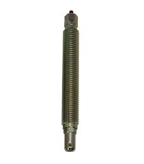 6in. Jack Bolt with Lock Pin, 1-8 Thread, End of Pin Is 5/8in., Steel, Each.