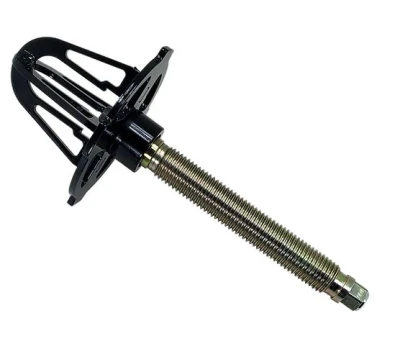 6in. Jack Bolt with Tall Cup, 1-8 Thread, Black, Steel, Each. - BSB7481