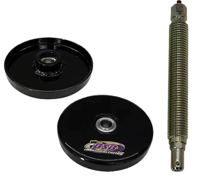6in. Quick Release Jack Bolt and OD Cup Kit, Fits 5in. Springs, Black, Steel. - BSB7443