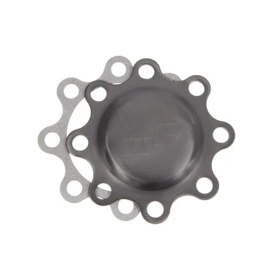 Wide 5 Drive Flange Dust Cover, 8 Bolt, Aluminum, Black Anodized, Each. - WIN5094-8
